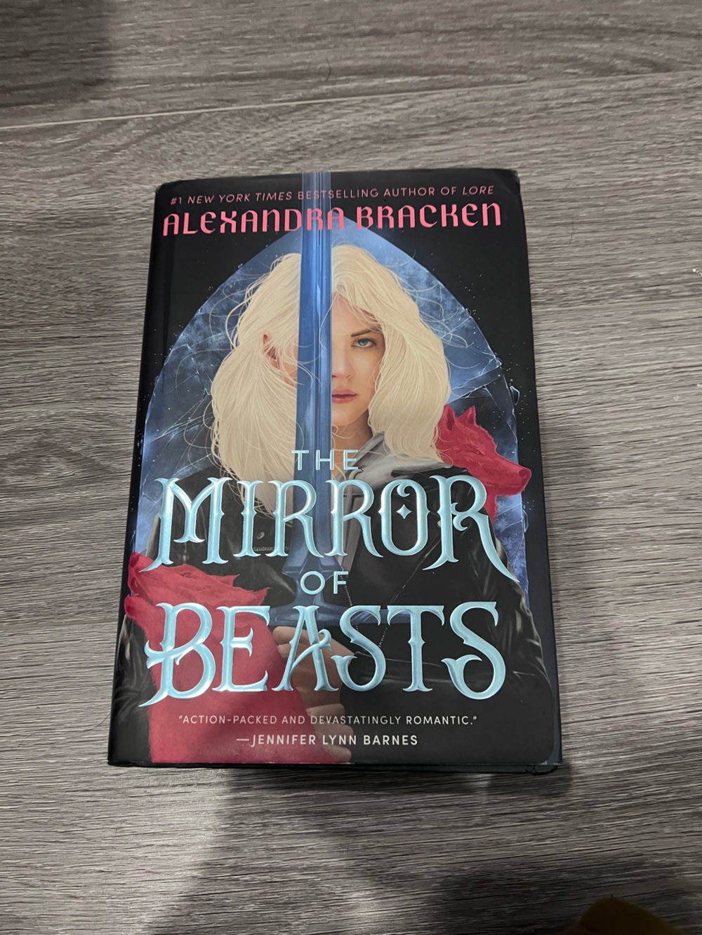 The Mirror of Beasts  Alexandra Bracken Silver in the Bone #2 HARDCOVER BOOK